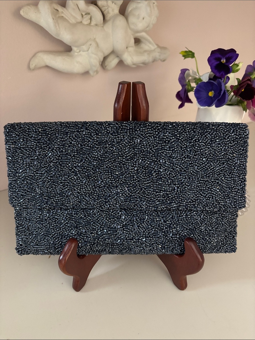 Moyna Beaded Clutch